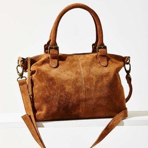 URBAN OUTFITTERS ecote fern suede tote bag